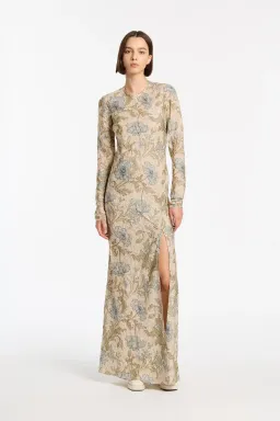 Sir the Label Maev Long Sleeve Dress Floral Size 0 / Au 6 for rent on The Volte - image 1