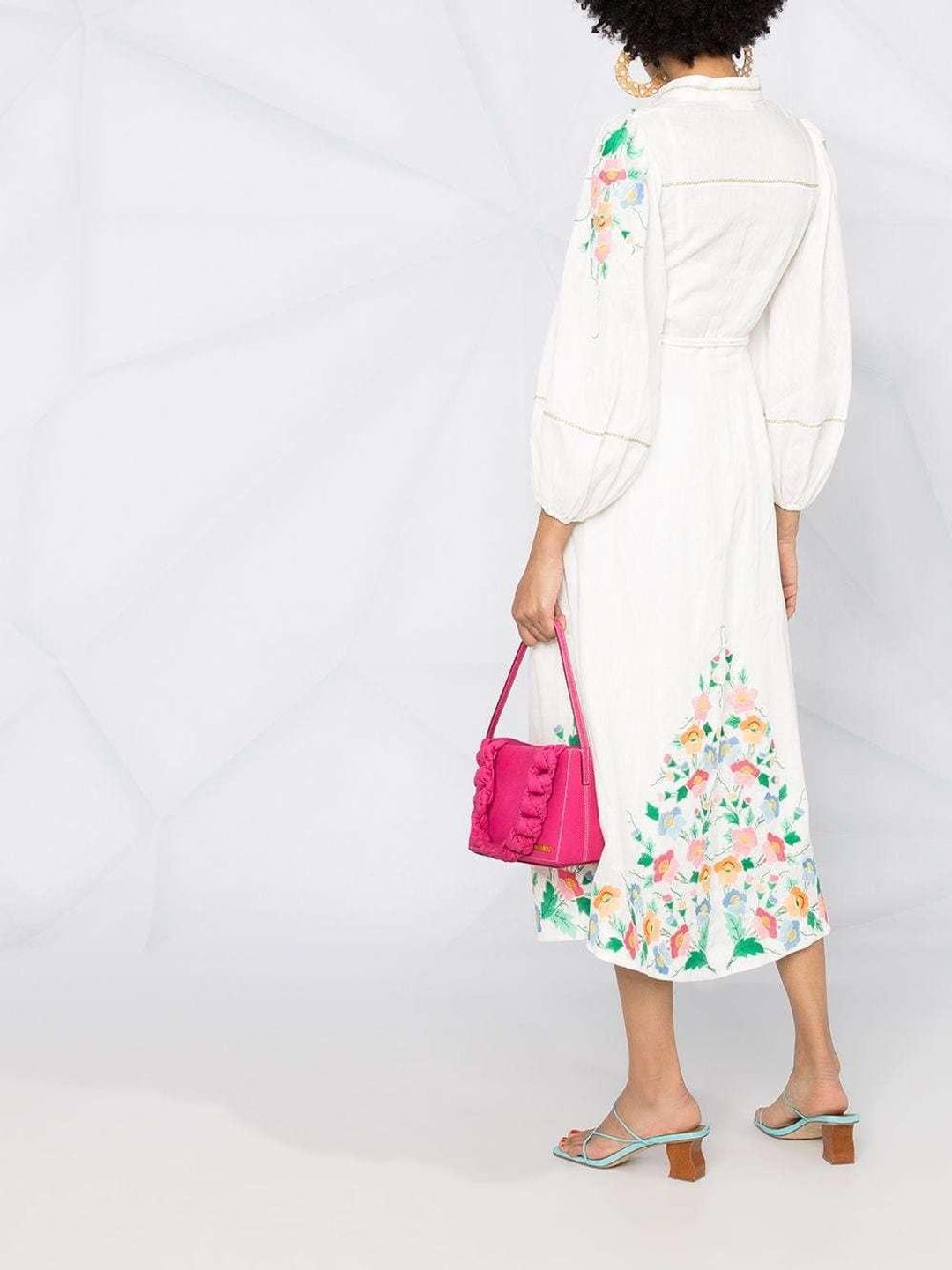 Zimmermann Fiesta Applique Long Dress Size 3 (12 to 14) for rent on The Volte - main image