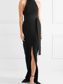 Solace London Piper Black Dress size 12 for rent on The Volte - image 3