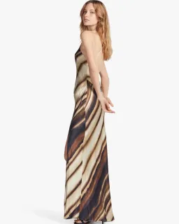 Bec & Bridge Watercolour Gown Print Size 10 for rent on The Volte - image 5