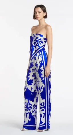 Sir the Label Esme Pants & Scarf Blue Size AU 6 for rent on The Volte - image 2