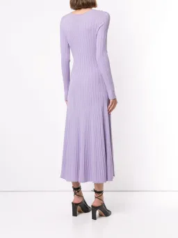 Dion Lee Pinnacle Braid Dress in Violet Size 10 for rent on The Volte - image 5