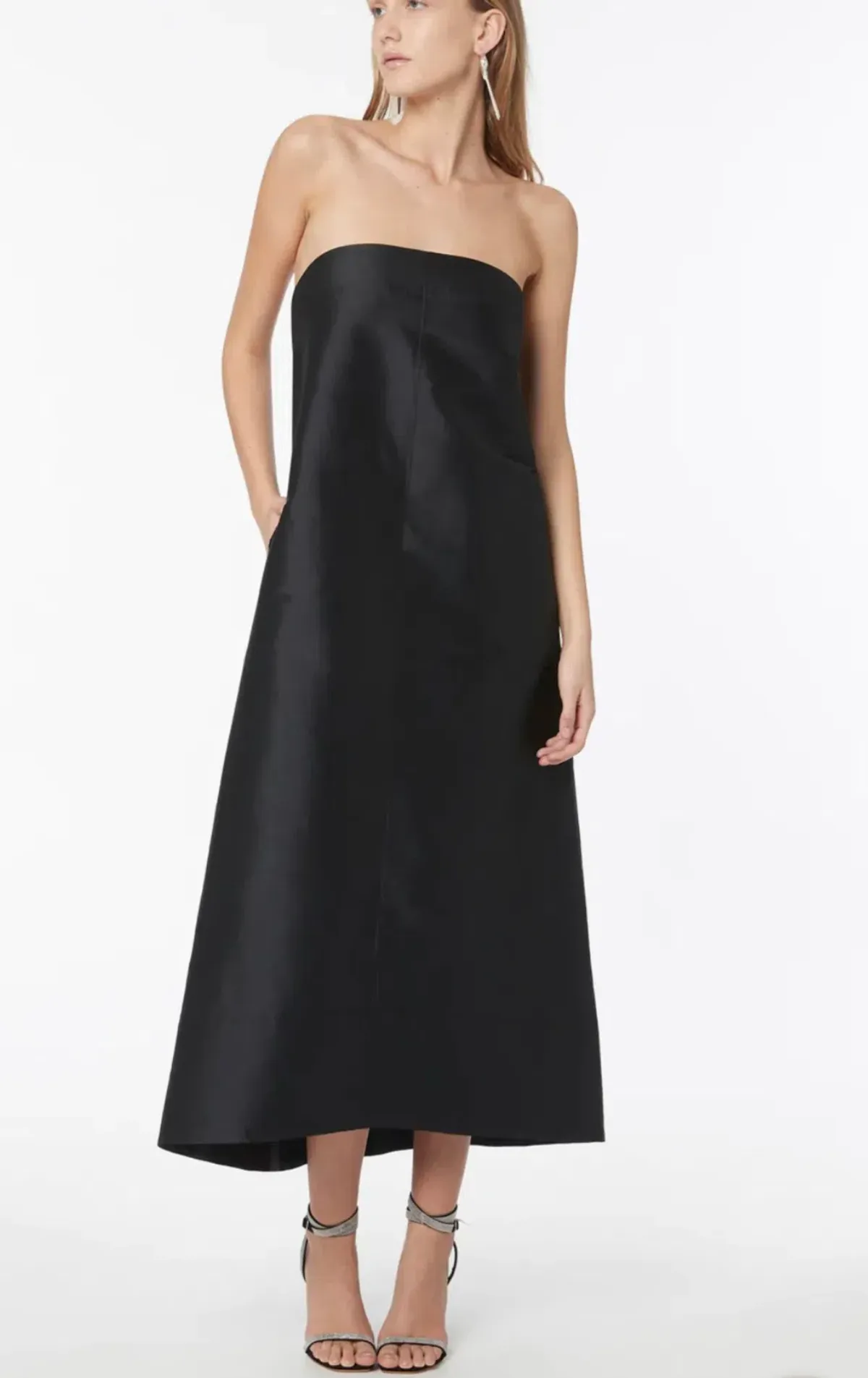 Manning Cartell Kinetic Abstractions Midi Dress in Black Size 6 for rent on The Volte - main image