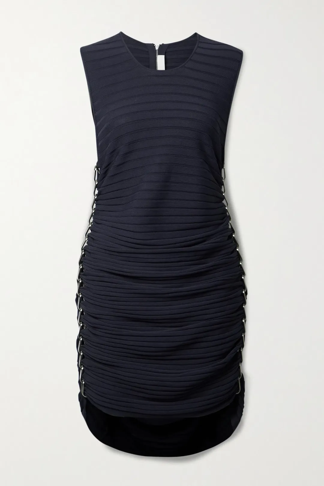 Dion Lee Mirror Chain Navy Mini Dress Size S/Au 8 for rent on The Volte - main image