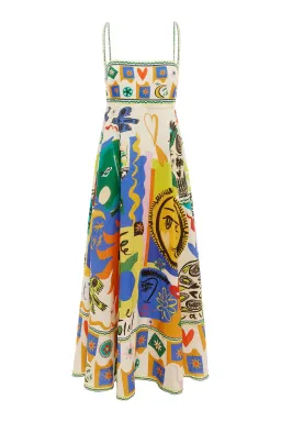 Alemais Soleil Sundress Print Size 8 for rent on The Volte - image 5