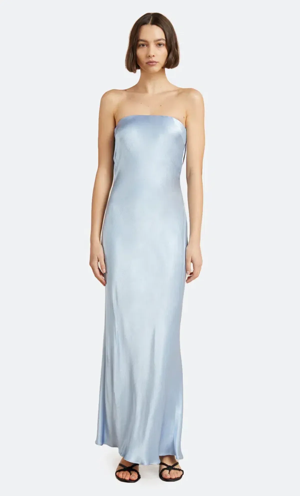 Bec & Bride Moondance Dress Sky Blue Size 6 for rent on The Volte - main image