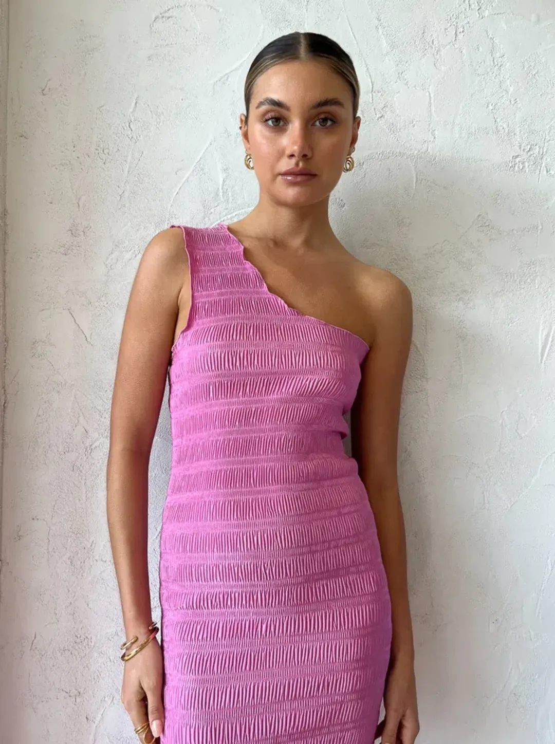 Lidee Gigi Dress Pink Size 10 for rent on The Volte - main image