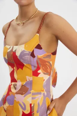 Rebecca Vallance  Santiago Mini Dress Multi Size 4  for rent on The Volte - image 2