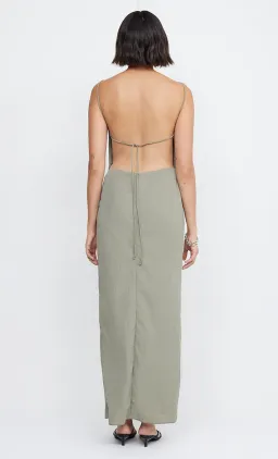 Bec & Bridge Adrianna Maxi Dress In Sage Green Size 8 for rent on The Volte - image 3