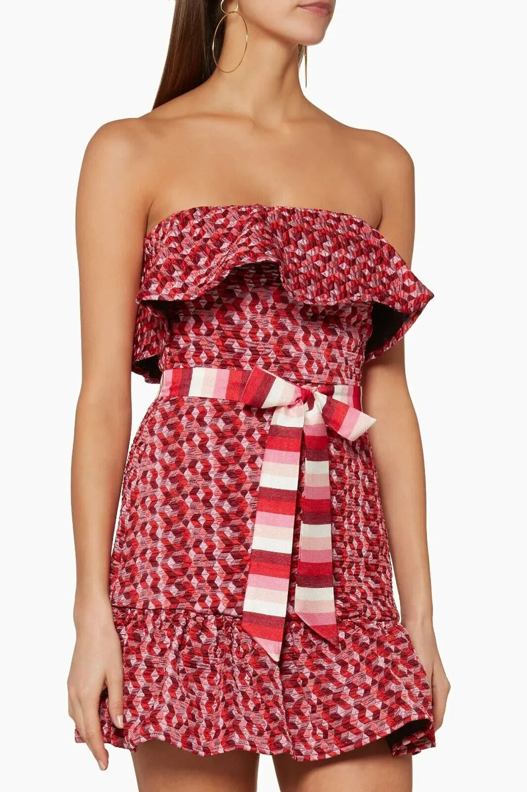 Atoir A Beautiful Mind Dress Multi Red Size AU 8 for rent on The Volte - main image