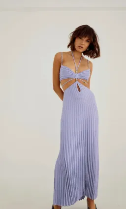 Sovere Abicus Knit Dress in Pale Peri Purple Size M / AU 10 for rent on The Volte - image 1