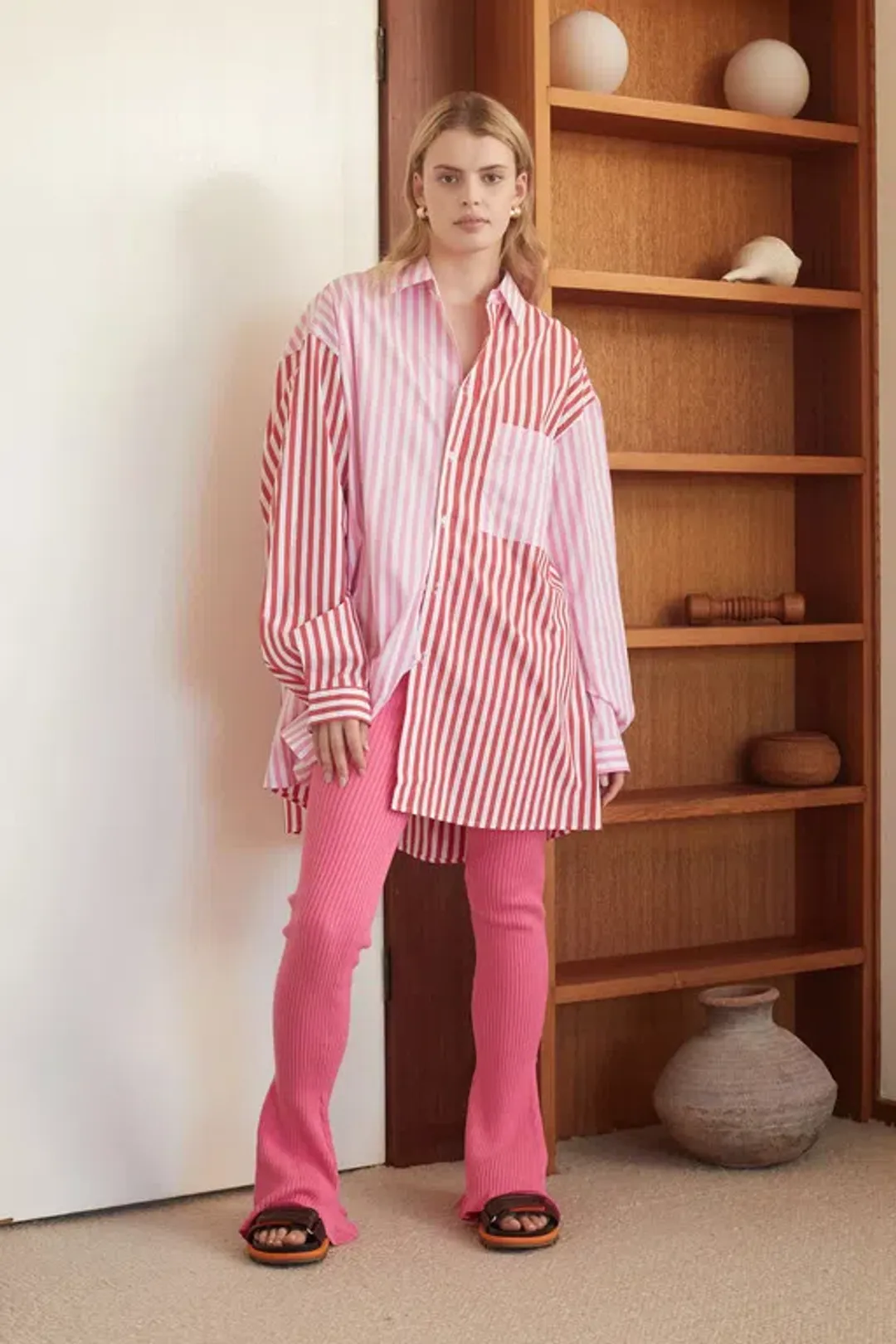 Blanca Sandy Pant Pink Size AU 14 for rent on The Volte - main image