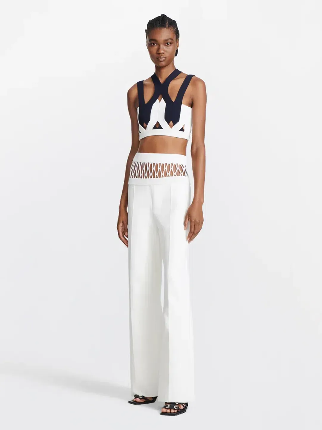 Dion Lee 2-tone Fork Rib Bra Size XS/AU 8  for rent on The Volte - main image