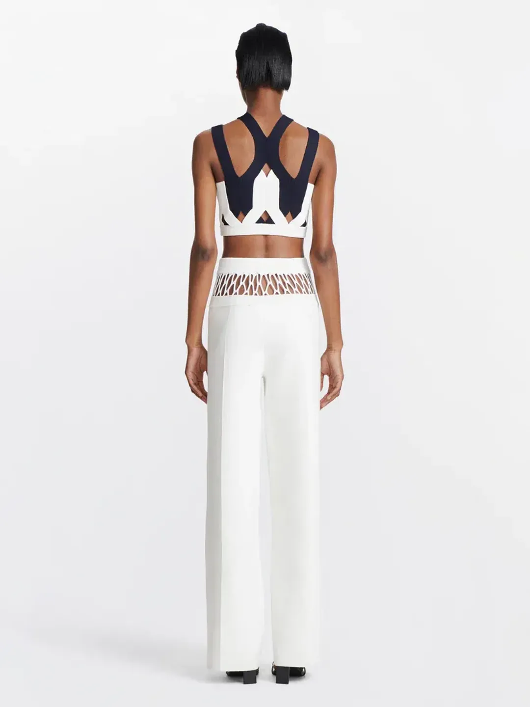 Dion Lee 2-tone Fork Rib Bra Size XS/AU 8  for rent on The Volte - main image