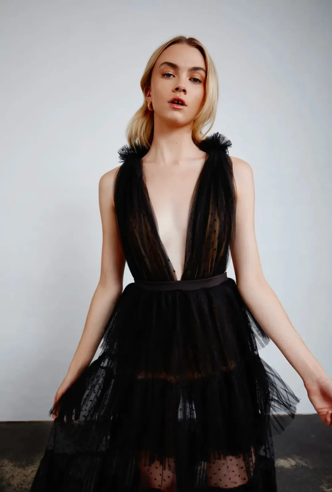 Lexi Clothing Zendaya Dress in Black Size 6 for rent on The Volte - main image