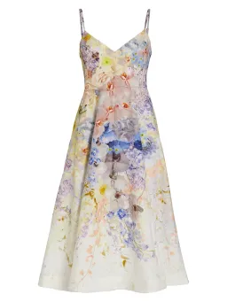 Zimmermann Rhythmic Picnic Dress Floral Size 12 for rent on The Volte - image 3