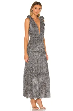 Sabina Musayev Helena Dress Silver/Multi Size XS / Au 6 for rent on The Volte - image 3