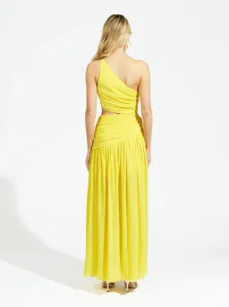 Alice McCall Lolita Midi Dress Yellow Size 8 for rent on The Volte - image 3