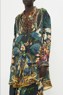 Camilla Shirt Tunic With Pockets Print Size S/AU 10 for rent on The Volte - image 2