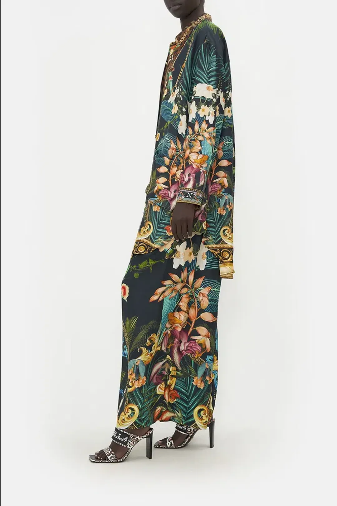 Camilla Shirt Tunic With Pockets Print Size S/AU 10 for rent on The Volte - main image