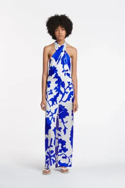 Sir the Label Esme Halter Dress Print Size 10 for rent on The Volte - image 1