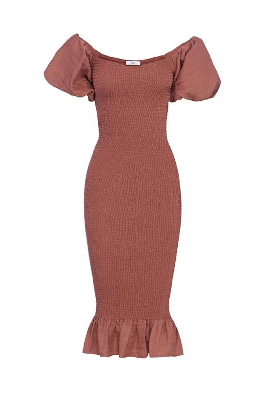 Sheike Betsy Shirred Dress Pink Size 10  for rent on The Volte - main image