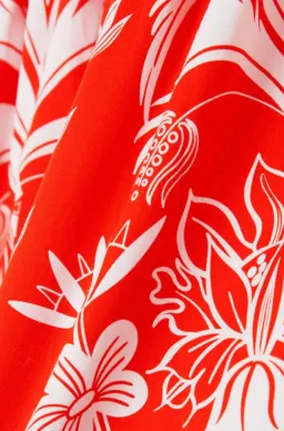 Borgo De Nor Ziggy Off The Shoulder Floral Print Mini Dress Red Size AU 8 for rent on The Volte - image 7