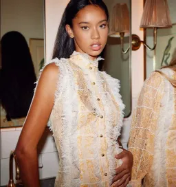 Alice McCall Oh! You Pretty Thing Midi Dress Yellow Size 6 for rent on The Volte - image 4