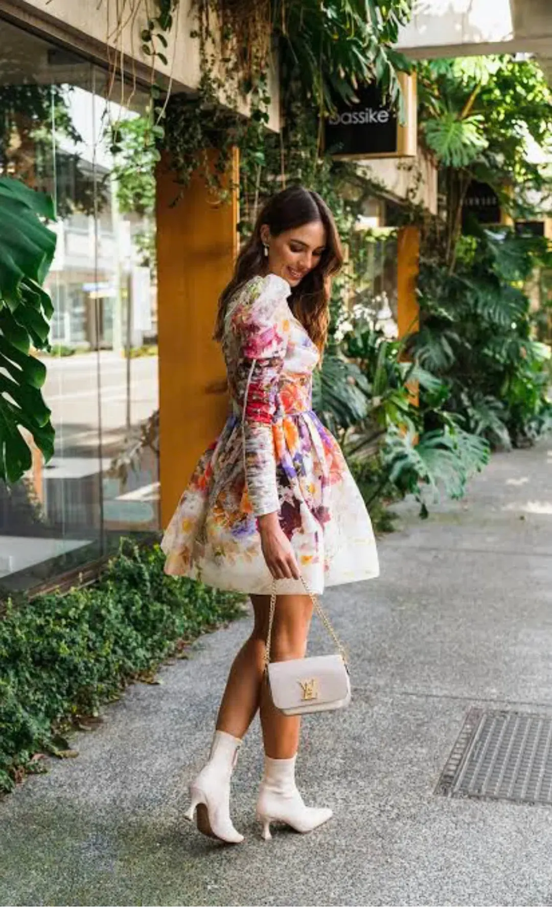 Zimmermann Prima Panelled Mini Dress Floral Size 1 / Au 10 for rent on The Volte - main image