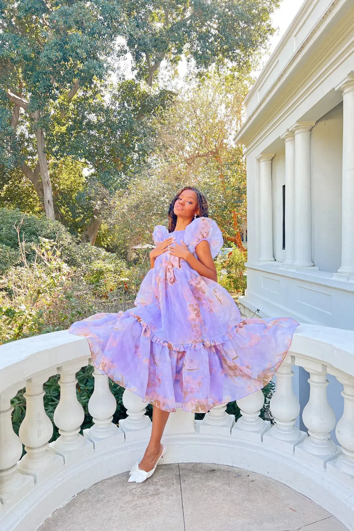 Selkie Venus Dream Girl Dress Purple XS/Au 8 for rent on The Volte - main image