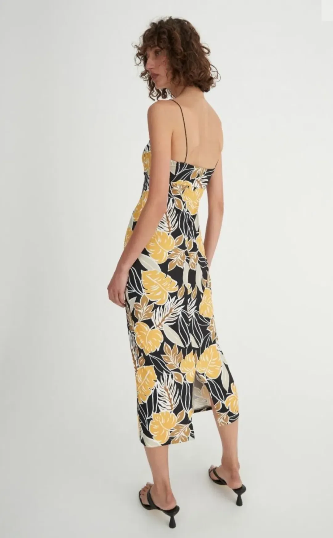 Hansen and Gretel Paloma Midi Dress Print Size M/AU 10 for rent on The Volte - main image