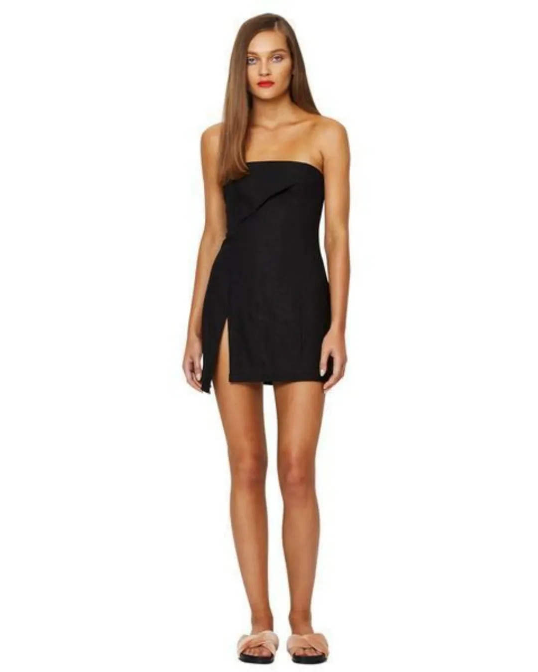 Bec & Bridge Martine Mini Dress Black Size 6 for rent on The Volte - main image