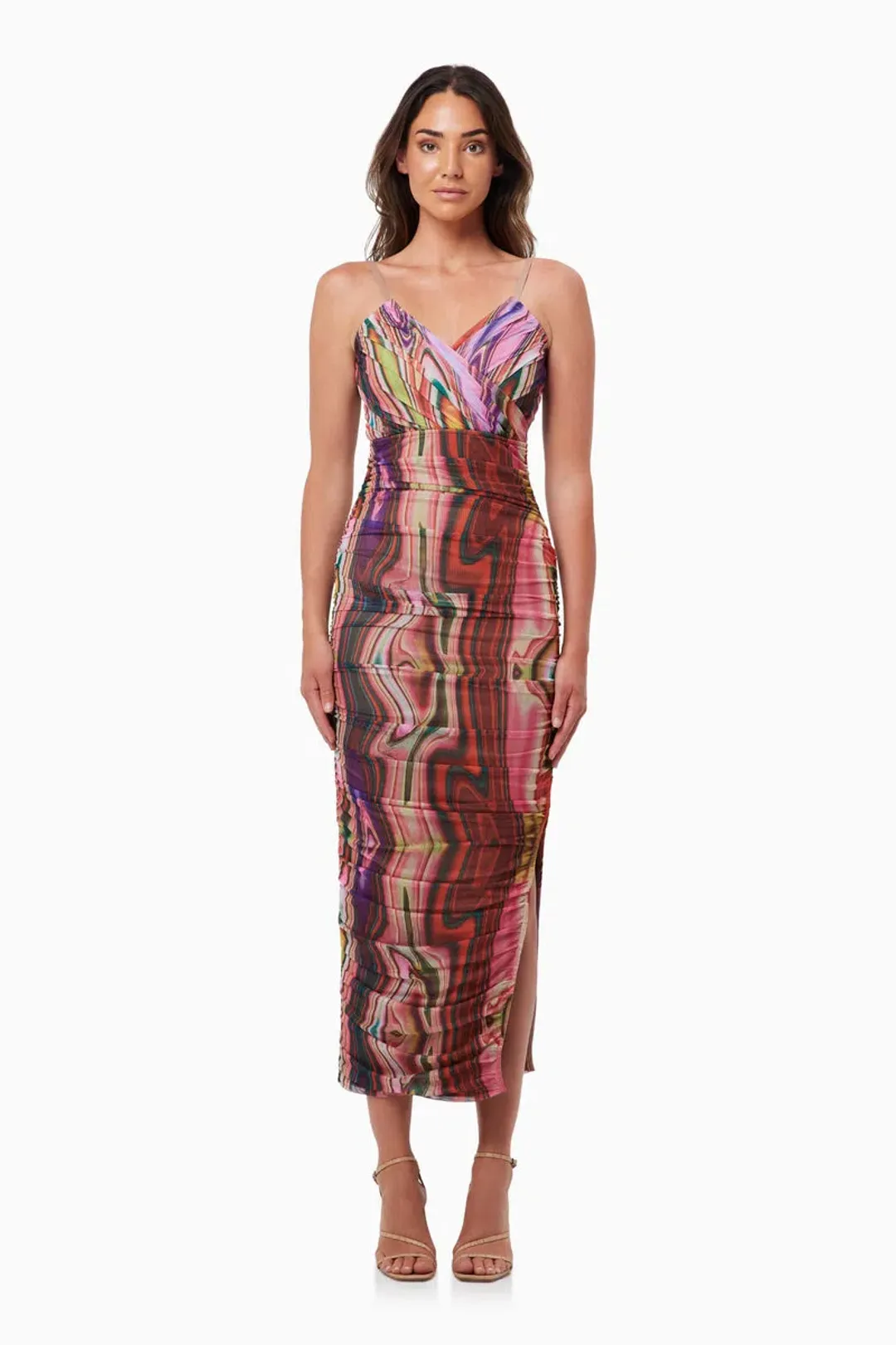 Elliatt Lula Dress Print Size M/AU 10 for rent on The Volte - main image