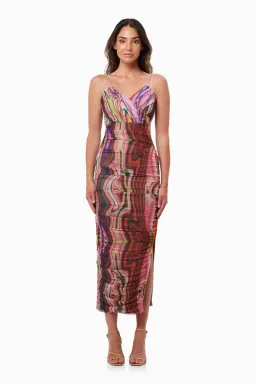Elliatt Lula Dress Print Size M/AU 10 for rent on The Volte - image 1