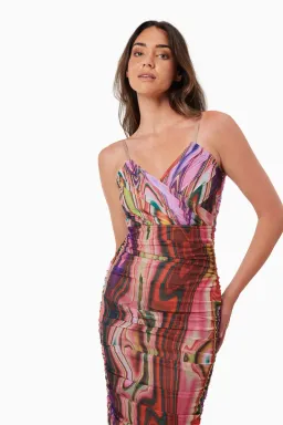 Elliatt Lula Dress Print Size M/AU 10 for rent on The Volte - image 2