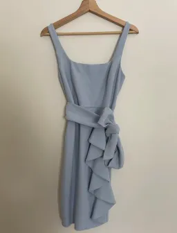 Shona Joy Georgie Tank Mini W. Frill Dree Powder Blue Size AU 12 for rent on The Volte - image 5