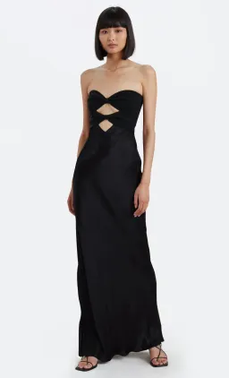 Bec & Bridge Halle Strapless Dress Black Size AU 10 for rent on The Volte - image 3