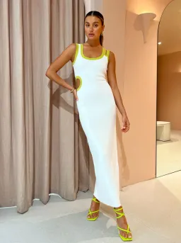 Sir the Label Evalina Dress White Size AU 6 for rent on The Volte - image 1