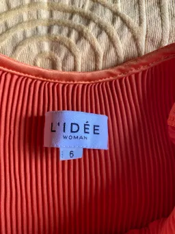 L'Idee Naomi Midi Orange Size AU 6 for rent on The Volte - image 4