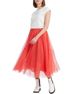 Marcs Tulle Skirt Pink Coral Size AU 14 for rent on The Volte - image 1