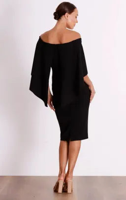 Pasduchas Composure Midi Dress Black Size AU 16 for rent on The Volte - image 3