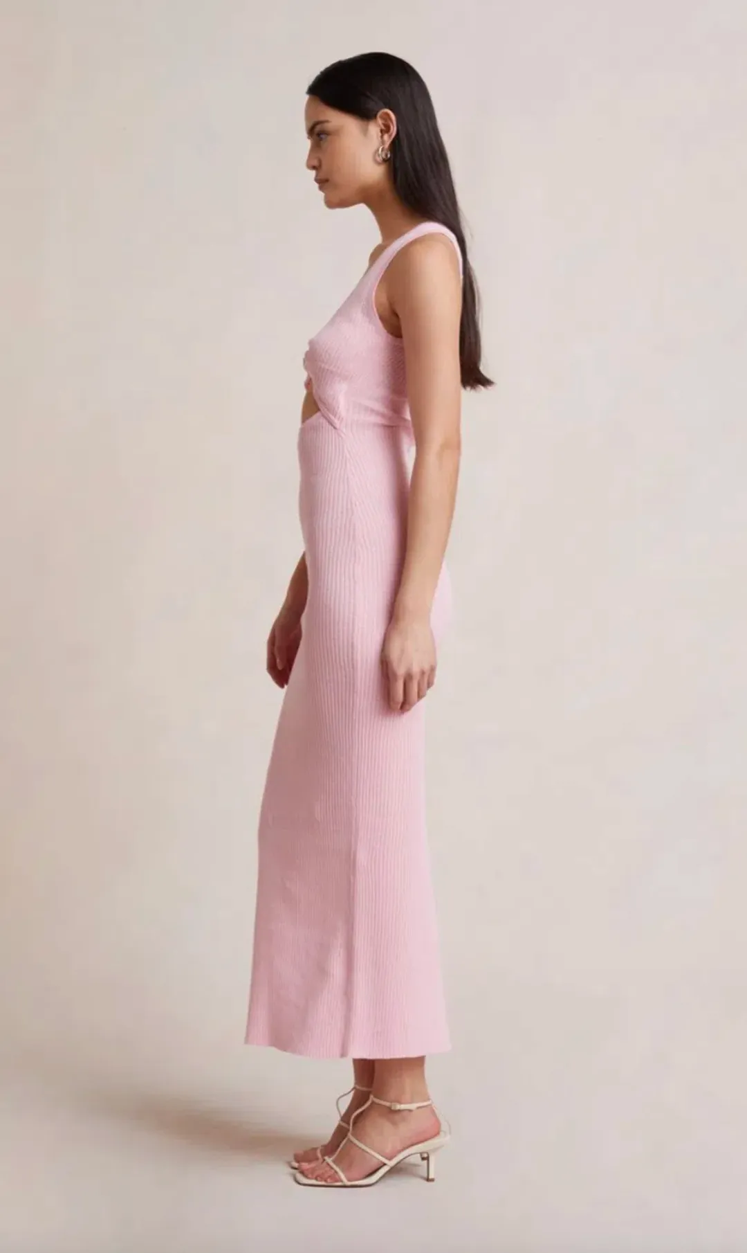 Bec & Bridge Candy Pink Riviera Midi Dress Pink Size 8 / AU 12 for rent on The Volte - main image