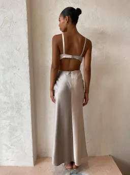 BEC & BRIDGE STONE MULTI FELIX V NECK MAXI DRESS - SIZE 10 AU/6 US(RRP $300 for rent on The Volte - image 6