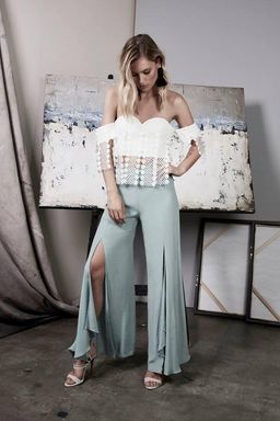 Elliatt Winslow top and Elliatt Sway Pants size 8 for rent on The Volte - image 1