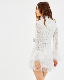 Asilio White Lost in Light dress size 8 for rent on The Volte - image 2