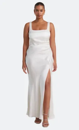 Bec & Bridge Dreamer Square Neck Dress Ivory Size US 6 / AU 10 for rent on The Volte - image 4