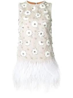 Rachel Gilbert Mave Floral Embroidered Mini Dress White Size 0/AU 6 for rent on The Volte - image 3