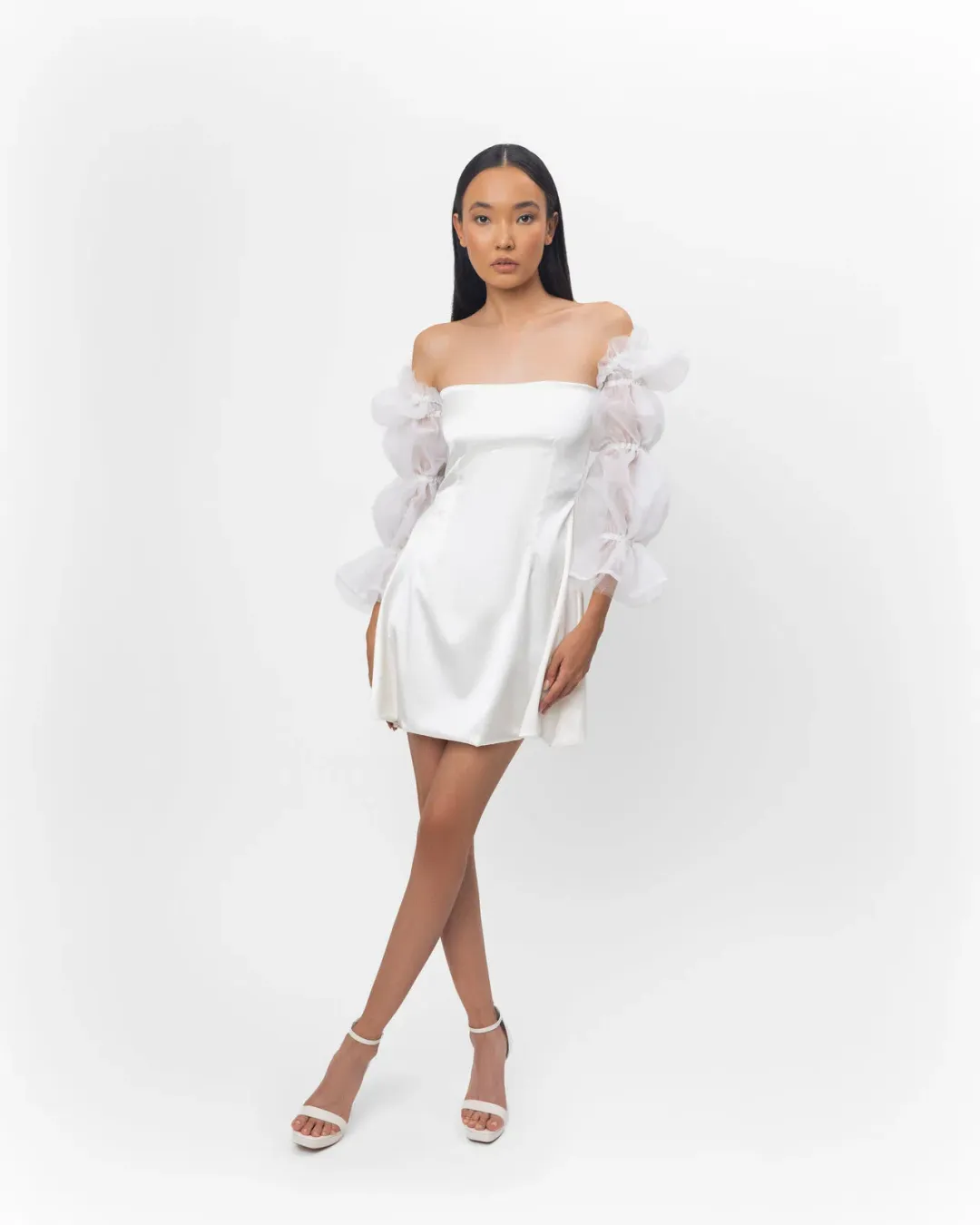 Lurelly White Cloud Dress Size US 6/ AU 10 for rent on The Volte - main image