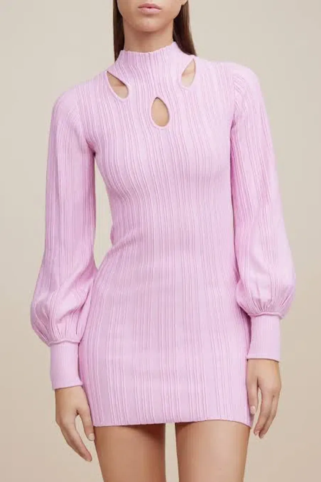 Acler Mary Dress Pink Size AU 14 for rent on The Volte - main image