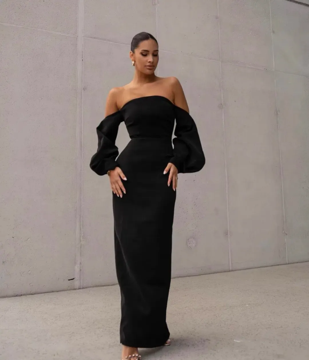 Bianca and Bridgett Honey Dress Black Size 8 for rent on The Volte - main image